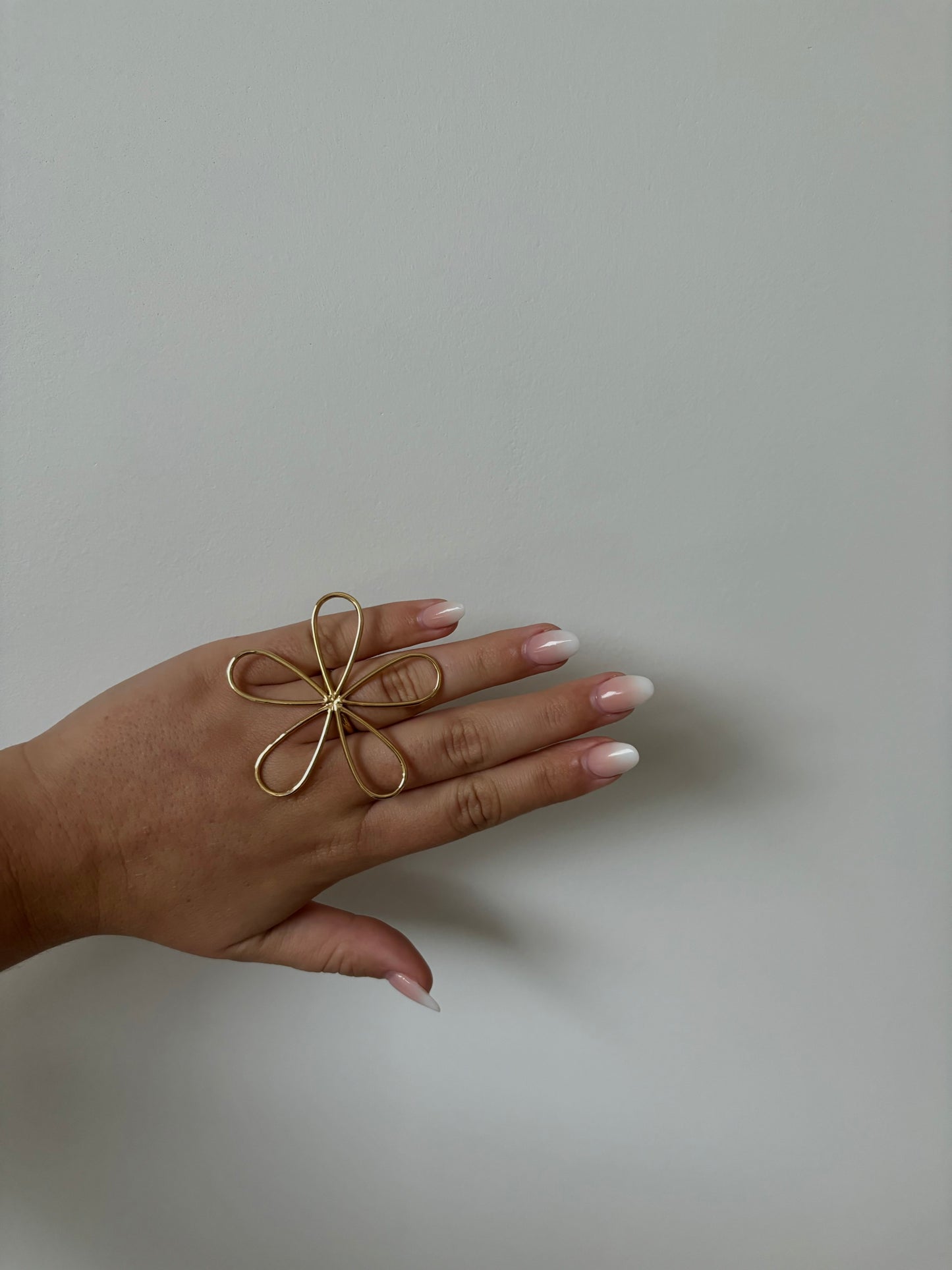 XL flower ring