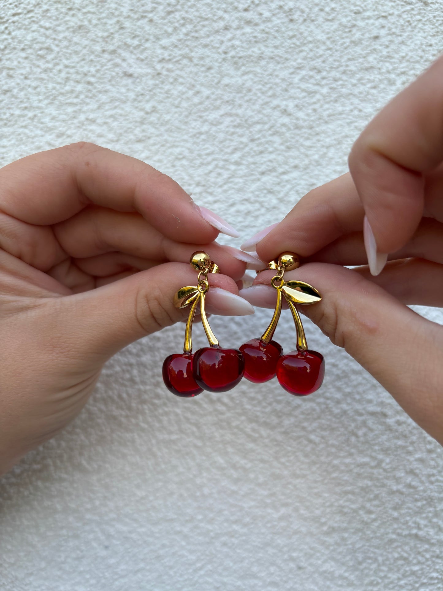 Cherry earrings