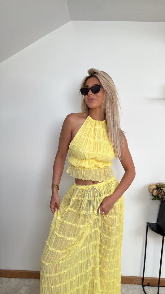 Geel bikini skirt ( doorzichtig ) 💛