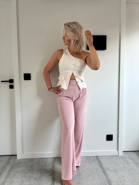 Baby pink pantalon