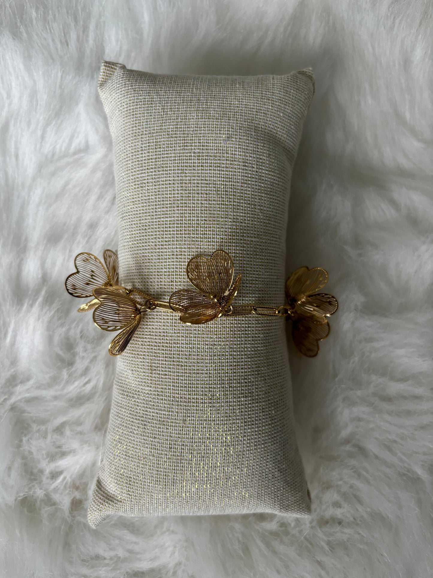 3D flower armband