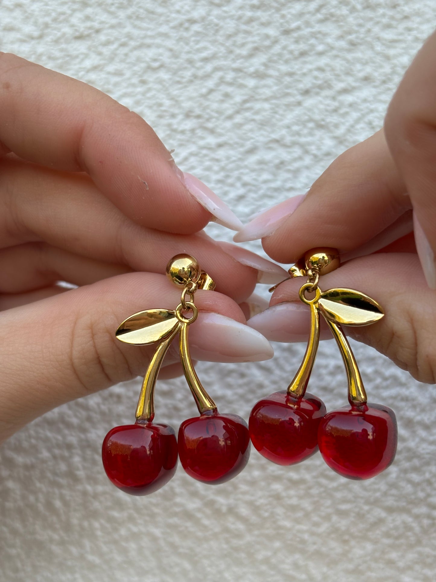 Cherry earrings