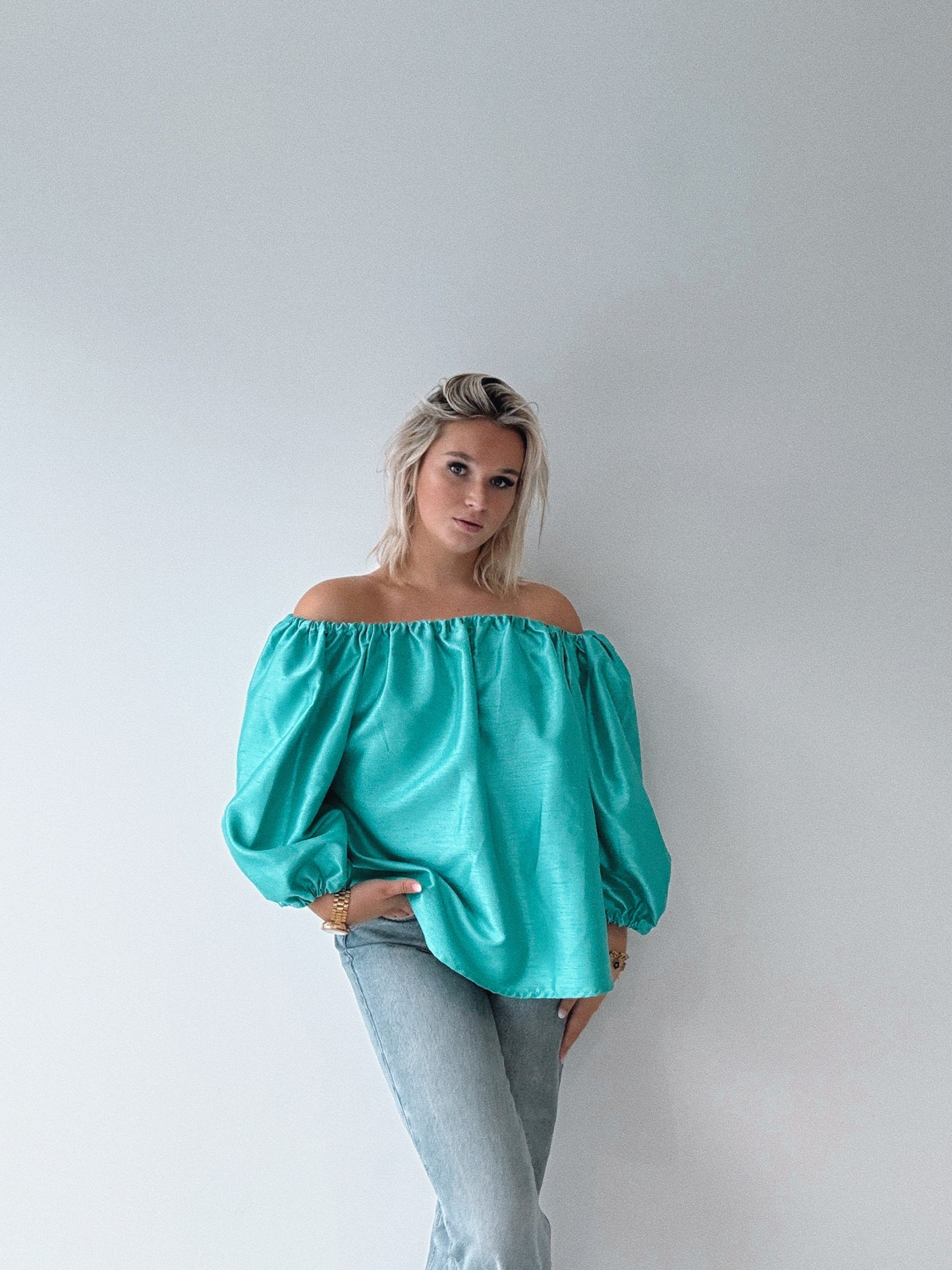 Satin blouse