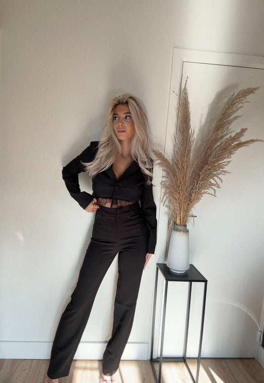 Classy office pants black