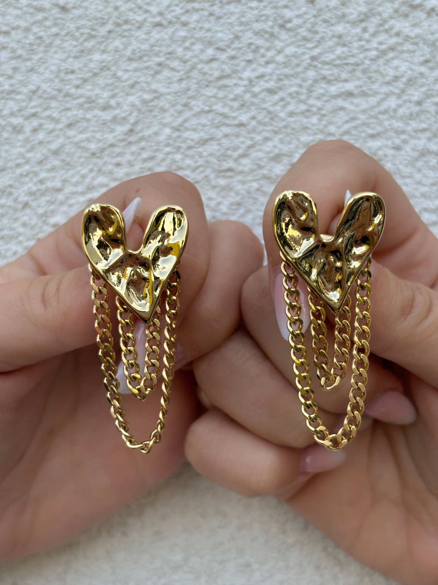 heart earrings