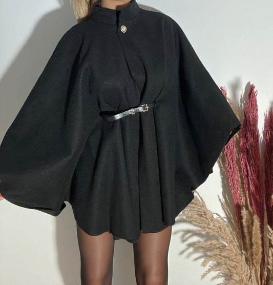 Poncho zwart