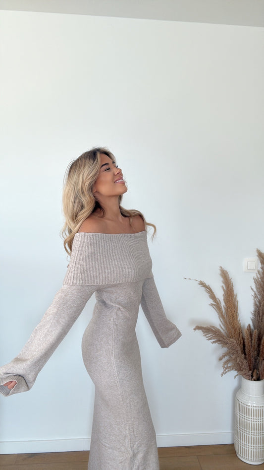 Ona jurk beige